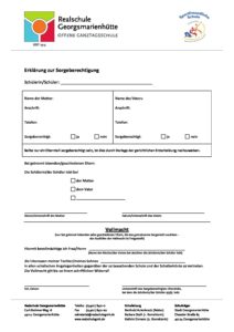 Anmeldung – Sorgerecht – Realschule Georgsmarienhütte