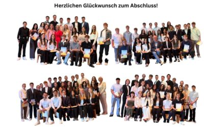 Herzlichen Glückwunsch zum Abschluss!